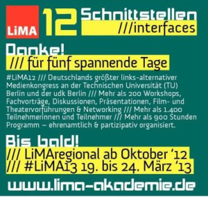 LiMA sagt Danke