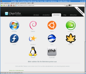 Der Open Build Service lässt sich als komfortable Downloadseite einbinden.