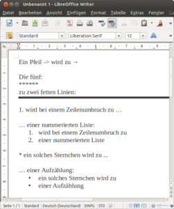 Die Autokorrektur ersetzt eigenmächtig bestimmte Zeichenkürzel.