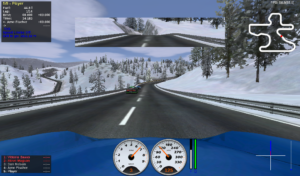 Die Fahrt durch die Berge gehört zu den grafisch schönsten Strecken.