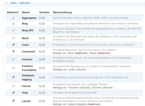 Abbildung 1: Zusätzliche Funktionen fügen Sie einem Content Management System wie Drupal über Module hinzu. Dazu gehört auch die Möglichkeit, Bilder anzuzeigen.