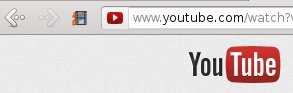 Abbildung 10: Dieses unscheinbare Icon blinkt in einer Browserleiste, sobald Sie ein Video abspielen. Ein Klick auf das Icon lädt das Video herunter.