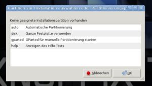 Abbildung 3: Knoppix hat Sie überzeugt? Dann installieren Sie es doch fest auf Ihrem Rechner.