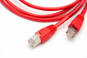 Abbildung 3: Ein handelsübliches Netzwerkkabel (Foto: (c) Rafa Irusta Machin, 123RF).