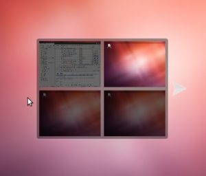 Abbildung 4: Wollen Sie den virtuellen Desktop verlassen, zeigt Ihnen dieses Fenster, auf welcher Arbeitsfläche Sie sich gerade befinden.
