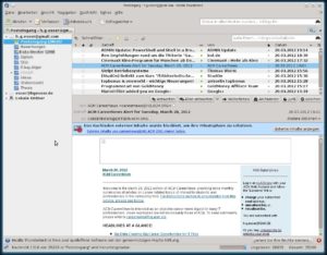 Abbildung 4: Bei unbekannten Absendern lädt Thunderbird grundsätzlich keine externen Grafiken nach.