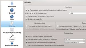 Abbildung 6: Wollen Sie mit KTorrent auch Magnetlinks verwenden, müssen Sie eine Voreinstellung ändern.