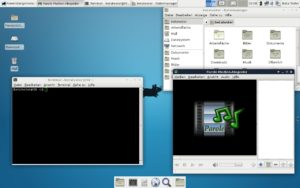 Abbildung 1: Das alles und noch viel mehr – XFCE zeigt sich bestens bestückt.