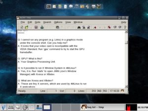 Abbildung 1: Eine Hilfeseite und eine FAQ-Seite erläutern die Grundfunktionen des Systems.