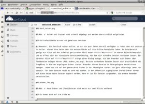 Abbildung 17: Escape im Online-Editor: Etwas zu viel des Guten.