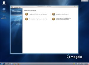 Abbildung 4: Das Software-Management im Mageia-Kontrollzentrum.