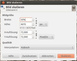Abbildung 5: In einigen Dialogen, in denen Sie Größen bestimmen, haben Sie nun die Möglichkeit, relative Angaben, wie etwa <code srcset=