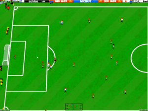 Sogar verschiedene Tag- und Nachtzeiten unterscheidet das Spiel, wobei Nachts das Flutlicht pro Spieler vier Schatten wirft.