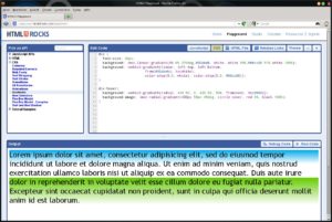 Abbildung 1: Auf Googles "HTML5 rocks" können Entwickler und Web-Designer mit den neuen HTML-Features experimentieren.