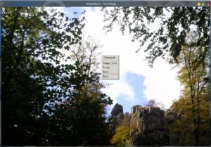 Abbildung 1: ImageMagick kann Ergebnisse auch testweise lediglich auf der X11-Oberfläche anzeigen.