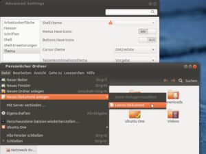 Abbildung 3: Mit dem Gnome Tweak Tool nehmen Sie erweiterte Einstellungen zum Verhalten und Aussehen der Shell vor. Mit der Option "Menus Have Icons" schalten Sie Symbole in den Programmmenüs ein.