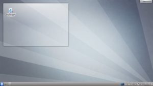 Abbildung 3: Wählen Sie die Option "Kubuntu ausprobieren", landen Sie auf dem Desktop von KDE und können Kubuntu über einen Button installieren.