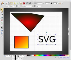 Abbildung 5: Mit dem integrierten SVG-Editor betten Sie auf Knopfdruck eigene Vektorzeichnungen in Bluegriffon ein.