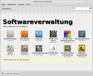 Abbildung 5: Mint setzt für die Paketverwaltung nicht auf das Ubuntu-Tool, sondern auf eine Eigenentwicklung.