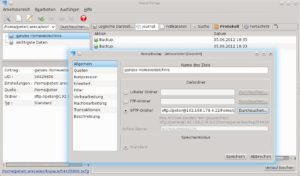 Abb. #: Anders als das von Ubuntu empfohlene Backup-Programm Déjà Dup verschlüsselt Areca Backup die Daten nicht, sondern speichert sie im Zip-Format.