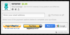 Auch Spiele, die über andere Seiten im "Humble Store" gekauft wurden, tauchen auf der Home-Seite auf.