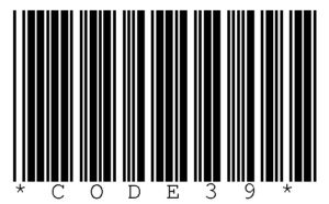 Abbildung 2: Ein Beispiel für CODE-39.