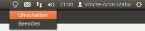 Abbildung 1: Über das Icon im Systempanel schalten Sie Redshift bequem per Maus ein und aus.