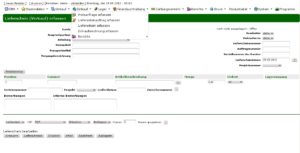 Abbildung 6: Über eine Projektnummer lassen sich im Einkaufsmodul Kosten von Wareneinkäufen leicht einem Projekt zuordnen.