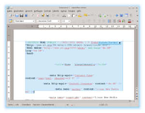 Der Code Colorizer Formatter hat hier HTML-Code formatiert.