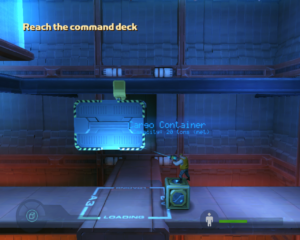 Visiert man mit dem G-Lifter ein Objekt an, zeigt das Spiel dessen Gewicht und um was es sich handelt.