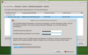 Abbildung 6: Neben Comodo bietet auch StartCom ein kostenloses E-Mail-Zertifikat an. Wie Sie das vom Browser in das E-Mail-Programm transferieren, lesen Sie weiter unten.