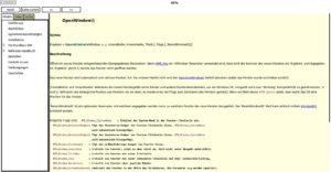 Abbildung 6: Die Online-Hilfe von Purebasic liefert zu allen Befehlen eine kurze Erläuterung.