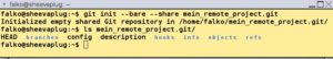 Abbildung 8: Ein Bare-Repository enthält nur das Verzeichnis <code srcset=