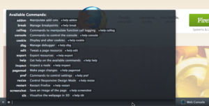 Firefox 16 bringt Entwicklern eine Kommandozeile.