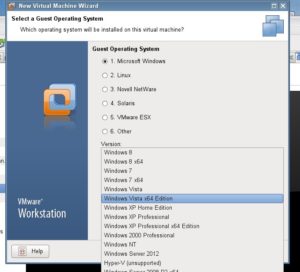 Abbildung 1: Version 9 des VMware Desktops bringt bereits das passende Profil für Windows 8 mit.