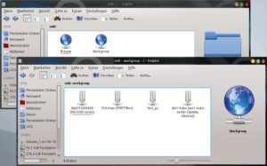 Abbildung 1: KDE kann selbst nach Windows-8-Freigaben suchen.