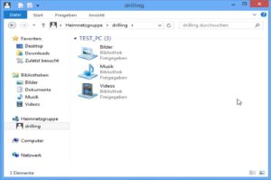 Abbildung 2: Soll die Kommunikation mit Linux klappen, darf der Windows-8-PC keine Heimnetzgruppe bereitstellen oder einer solchen angehören .