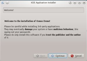 Abbildung 6: IPK-Pakete installieren Sie einfach per Klick, beziehungsweise Kontextmenü <code srcset=