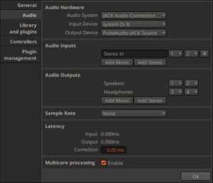 Abbildung 2: Bitwig nähert sich der komplizierten Welt von Linux-Audio mit sehr offenen Armen: Es unterstützt jede Audio-Schnittstelle, die irgendwie brauchbar ist.