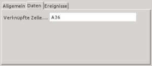 Abbildung 4: Das Drehfeld nimmt Bezug auf eine existierende Zelle, in der die aktuelle Jahreszahl steht.
