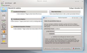 Abbildung 4: Kontact versammelt zahlreiche nützliche Komponenten unter einem Dach, die KDE-Anwendern dabei helfen, mit anderen Personen zu kommunizieren und die Kontakte zu pflegen.