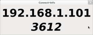 Abbildung 4: Mehr braucht es bei LA nicht zum Fernsteuern: IP-Adresse und PIN-Code.
