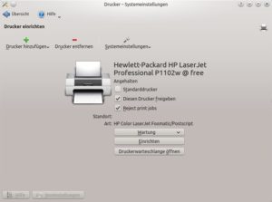 Abbildung 5: Ein neues Interface soll das Einrichten von Druckern erleichtern.