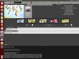 Abbildung 6: Um in LiVES mehrere Videos zu arrangieren, wechseln Sie in den Multitrack-Modus.