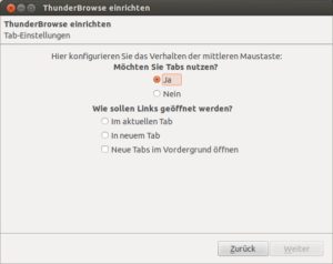 Abbildung 9: Thunderbird bringt eine Erweiterung mit, die einen schlichten, aber funktionierenden Browser in das E-Mail-Programm integriert.