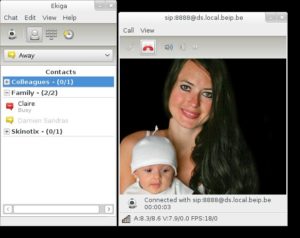 Ekiga 4.0 bringt eine stark verbesserte Oberfläche sowie etliche neue Codecs mit. (Bild: Ekiga.org)