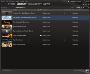 Abbildung 5: Neben der Möglichkeit zum Zocken von Spielen bietet der Steam-Client zahlreiche integrierte Community-Funktionen an.