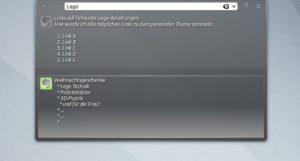 Abbildung 5: Auch unter KDE macht Everpad durchaus eine gute Figur.