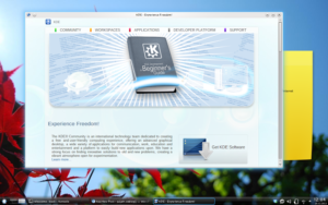 Rekonq bietet in Version 2.0 auch einen Webapp-Modus, der die Bedienelemente des Browsers verschwinden lässt.