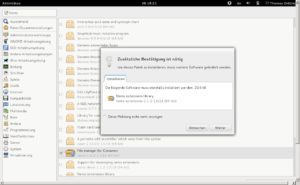 Abbildung 2: Fedora 18 liefert den Gnome-Fork Cinnamon und demzufolge den Nautilus-Fork Nemo mit.